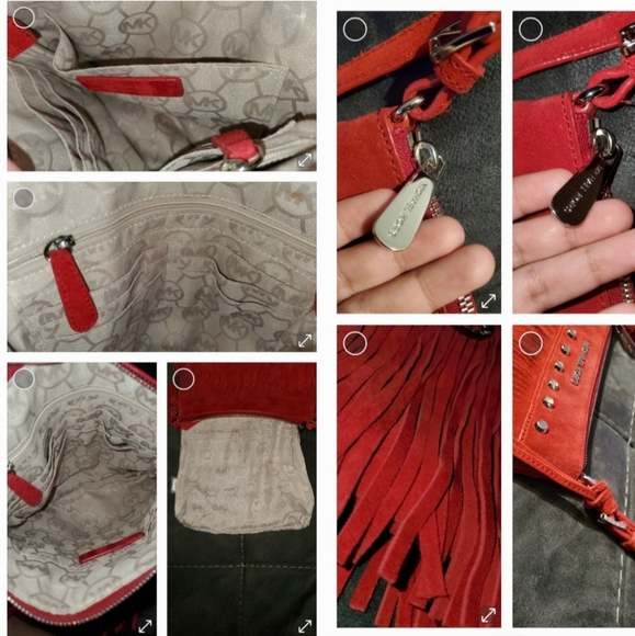 Authentic Michael kors Fringe crossbody - Picture 12 of 17